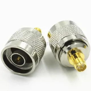 NMale N-Male Plug to RP-SMA RPSMA Female Adapter Connector Konektor