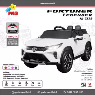 Mobil Aki Anak Fortuner Toyota PMB Toys Mobil Mainan Anak Mobilan