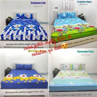 SPREI HOMEMADE DORAEMON motif tulis di catatan