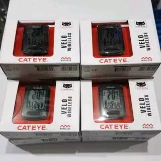 Speedometer Sepeda Cateye Velo Wireless VT 230W Black Tanpa kabel