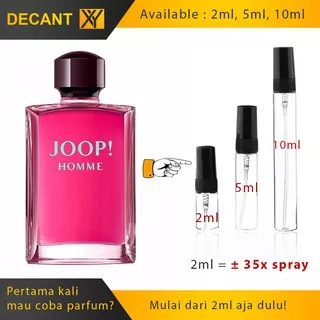 Decant Parfum Joop Homme EDT 5ml 10ml 2ml