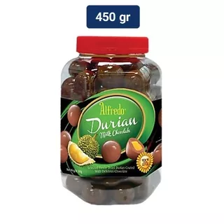 Alfredo Cokelat Jar Durian Milk Chocolate 450 gr