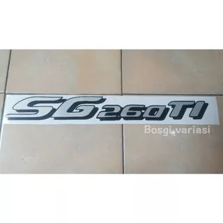 stiker hino 500 SG260Ti / stiker tulisan SG260TI / stiker Hino SG 260 TI