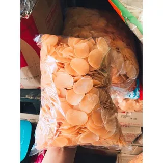 Kerupuk Udang Sari Udang 1kg / Krupuk Oren Sari Udang 1 kg / Cemilan Keripik 1kg/ kerupuk gado gado