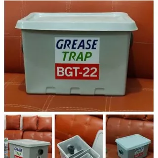 GREASE TRAP PORTABLE FIBER BIO PENJEBAK LEMAK DAPUR BGT-22 RAMAH LINGKUNGAN FILTER SINK 22 LITER NEW