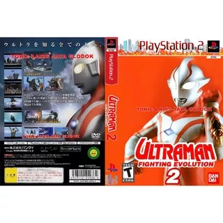 Kaset Ps2: Ultraman Fighting Evolution 2 (Japan)