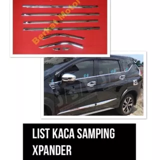 LIST KACA SAMPING XPANDER lis expander VARIASI - BERKAT MOTOR