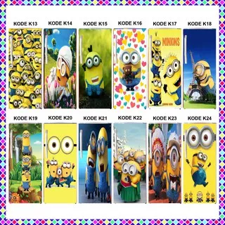 Stiker Kulkas 1 Pintu Motif Minion