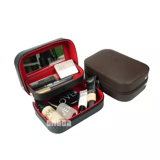 Box makeup / Case makeup / Tempat makeup Travel Tas makeup Kosmetik Pouch