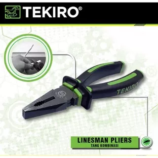 Tang Kombinasi Mini TEKIRO 4.5 Linesman Mini Pliers 4,5in