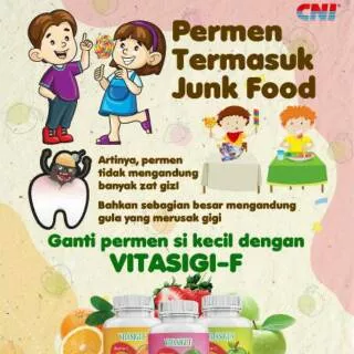CNI Vitamin Vitasigi F || Daya Tahan Tubuh || Tumbuh Kembang Anak Meningkat || Nafsu makan Anak  bertambah