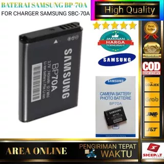 Baterai Samsung BP 70A for PL120 PL100 ES65 ES80 ES70 ST60 ST70