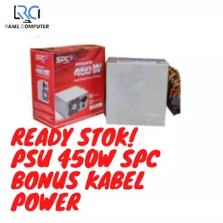 POWER SUPPLY SPC ATX 24pin 450W PSU Value Series bonus Kabel Power