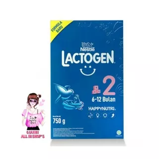 LACTOGEN 2 Susu Formula 6-12 Bulan Box  750 Gr / 750Gr