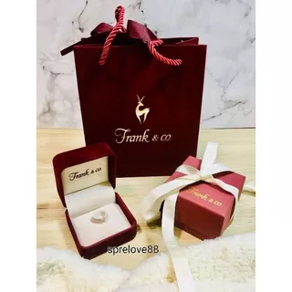 sale just for TODAY!! full set FRANK N CO ring box MEDIUM authntic NEW!!Terbaru (READY STOCK!!!!)original from frank n co jewellery