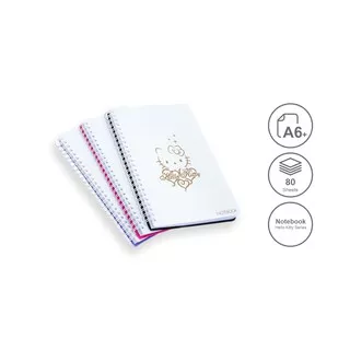 [BMS Surabaya] Notebook A6 + | Bantex Hello Kitty Series #8022AHK