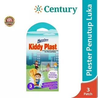 HycoCare Kiddy Plast Thin 3P/ Pelindung Luka Anak / Plester Waterproof / Plester Transparan