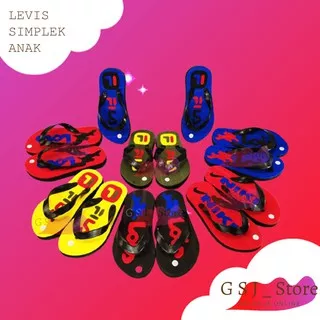 ??GSJ_Store??Sandal Jepit Anak Cowo AB Levis Simplek Anak