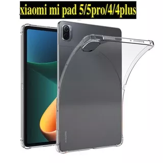 xiaomi mi pad 5 Xiaomi mi pad 5&5Pro mi pad 4/4 plus mi pad 2/3 four-corner anti-drop transparent TPU soft protective silicone case