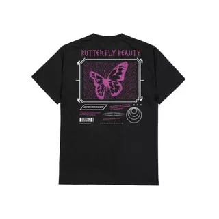 Zerka T-Shirt butterfly beauty black