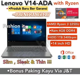 Laptop Lenovo V14-ADA AMD Ryzen 3 3250U Ram 4GB HDD 1TB Radeon Grapich