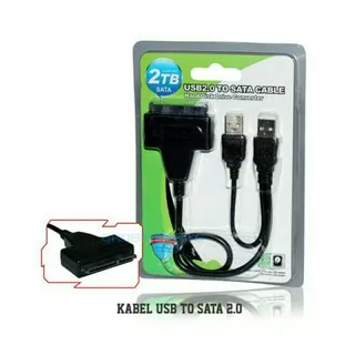 USB 2.0 TO SATA CABLE CONVERTER