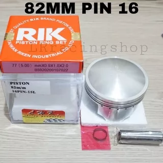 Piston LHK 82 82mm pen pin 16 set ring piston seher LHK thailand