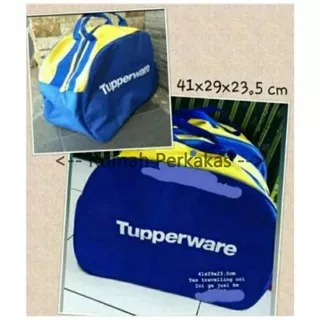 (DISKON RAMADHAN) Tupperware Tas Kitbag Biru Oval TERMURAH