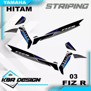 fiz r (cod) stiker motor striping fiz r motor yamaha motor sticker variasi Racing03