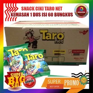 Ciki TARO NET 9gr   kemassan 1 Dus isi 60 Bungkus