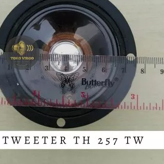 Best Product SEPASANG Tweeter 2,5 Full Range I Twiter TOHO 100 Watt I TH 257 TW  Premium (.