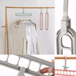 Gantungan baju multifungsi hanger baju multifungsi
