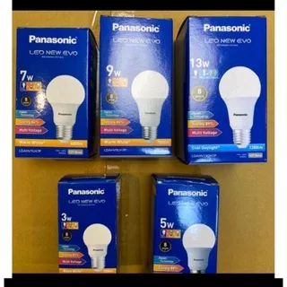 Lampu led panasonic 3w 5w 7w 9w 11w 13w 5 led bulb bohlam rumah downlight plafon 3 5 7 9 11 13 watt