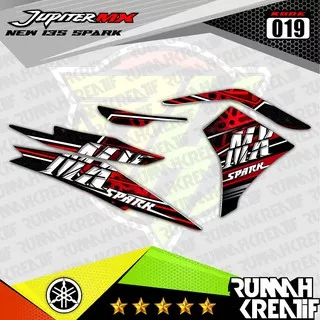 Jupiter mx 135 new (exiter 135) 2012-2015-NJMX STRIPING VARIASI RK-C