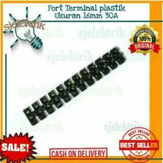 Fort terminal plastik ukuran kabel 16 mm 30 A ampere dari bahan plastik berkualitas