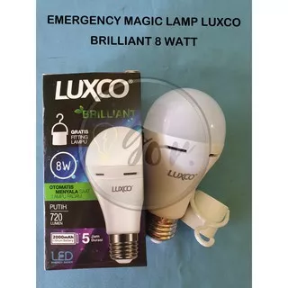 Magic Lamp / Lampu Ajaib / Darurat / Emergency Luxco LED 8 Watt