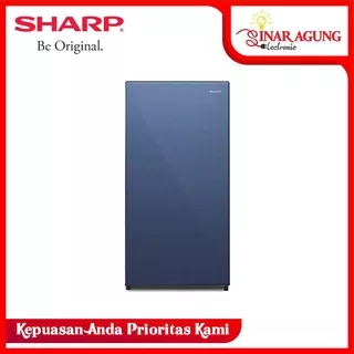 SHARP KULKAS 1 PINTU 133 L - SJ X165 M SG  / X 165 GARANSI RESMI