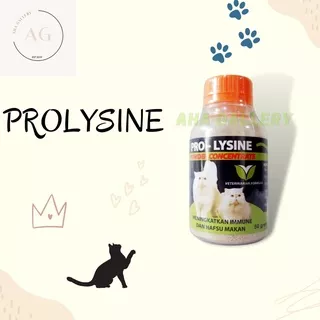 Vitamin Kucing Pro Lysine Murni Untuk Imunitas Dan Nafsu Makan 50 Gram