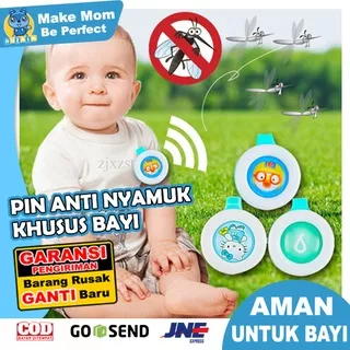 Pin Anti Nyamuk Bikit Guard  | Obat Nyamuk Bayi | Tempelan Penangkal Serangga Nyamuk | Ruzain Mall