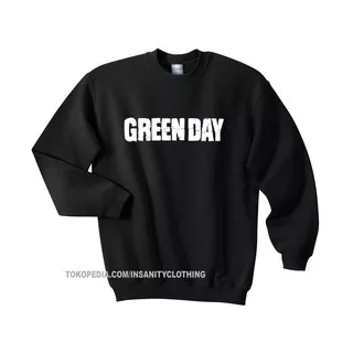 SWEATER BASIC BAND GREEN DAY JAKET BAND GREENDAY 03