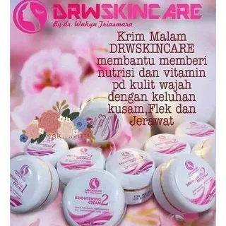 @ DRW SKINCARE 100% ORIGINAL BPOM Cream Malam Acne Jerawat Wajah Berminyak / Flek / Whitening Krim