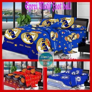 Sprei Single Motif Bola Ukuran no.3 / Sprei Cowok Ukuran 120x200/ Sprei HomeMade Motif Bola / Sprei  Bola Murah / Seprei / Sprei / Sprey / Sprei Karakter Bola / Sprei Bola Minimalis Ukuran Single 120x200/ Sprei Single (120 x 200) (no.3) tinggi 20cm