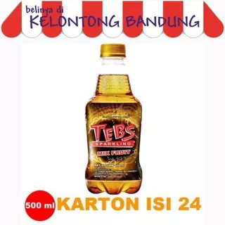 Tebs Botol 500 ml Tea Sparkling Soda Teh Botol Pet dus box karton