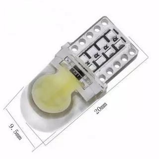 Lampu Led Gel Mini T10 Kota Senja Speedo Meter Lampu sen samping 1pc