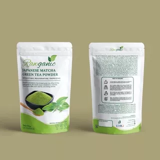 Matcha green tea Powder 100% pure premium matcha  / 100% Teh Hijau Bubuk