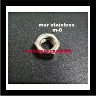 mur hexagon stainless m8 ss304