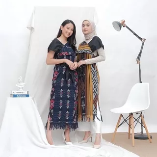 AURORA DRESS TENUN JEPARA BATIK KAMPUS