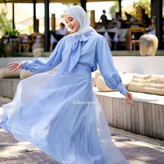 Dress cindy 28, baju muslim wanita baju set muslim