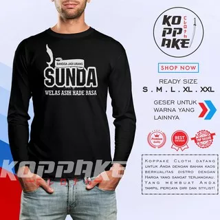 Kaos Sunda Bangga Jadi Orang Sunda Lengan Panjang Baju Distro