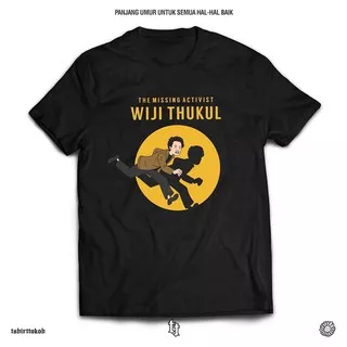 Tshirttokoh - Kaos Tokoh Wiji Thukul (rip off Tintin) - WIJI ACTIVIS